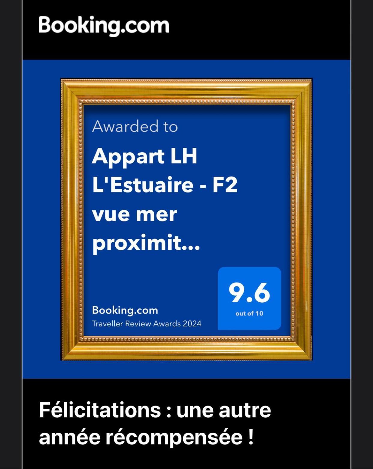 Appart Lh L'Estuaire - F2 Vue Mer Proximite Plage Le Havre Eksteriør bilde